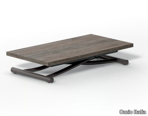 MONDIAL & MONDIAL CR - Height-adjustable extending coffee table _ Ozzio Italia