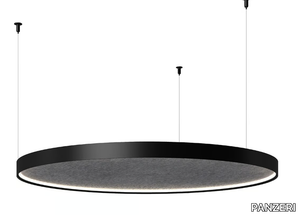 ARENA ACOUSTIC - LED acoustic extruded aluminium pendant lamp _ PANZERI