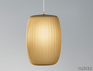 ELY - LED blown glass pendant lamp _ PANZERI