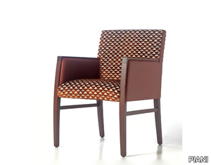 VICTORIA 00 A3 - Upholstered fabric easy chair with armrests _ PIANI