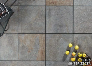 COLOSSEO PORFIDO LAVIS - Outdoor floor tiles with stone effect _ PIETRA SINTERIZZATA