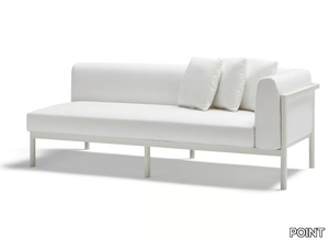 ORIGIN - 3 seater fabric garden sofa _ POINT