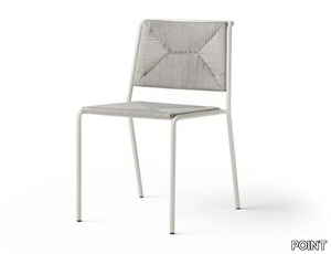 SUMMER - Aluminium and Shintotex® garden chair _ POINT