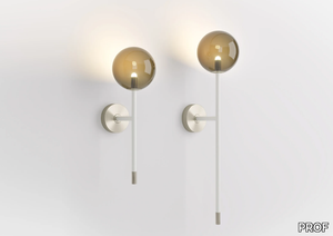 GRACE N° 1 - Blown glass wall lamp _ PROF