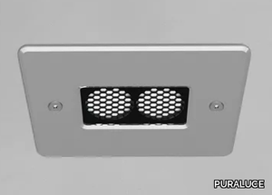 DOMINO 2 - LED recessed aluminium ceiling lamp _ PURALUCE
