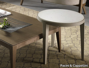 DOMINIQUE - Low round coffee table _ Pacini & Cappellini