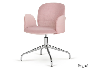 APRIL 4 - Swivel fabric chair with armrests _ Paged