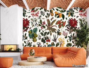 FLEURS D'ANTAN - Panoramic wallpaper _ PaperMint