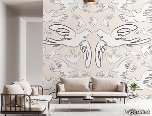 LE BAISER - Panoramic wallpaper _ PaperMint