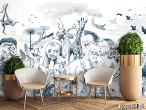 NOÉ - Panoramic wallpaper _ PaperMint