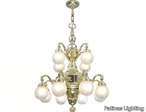BUDAPEST - Brass chandelier _ Patinas Lighting