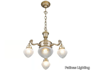 EGER I - Handmade brass chandelier _ Patinas Lighting