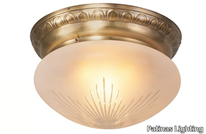 DUBAI - Brass ceiling light _ Patinas Lighting