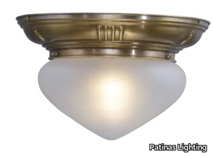 PANNON 20/1 - Brass ceiling light _ Patinas Lighting