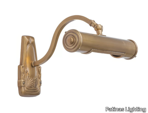 TRIEST I - Handmade brass picture light _ Patinas Lighting