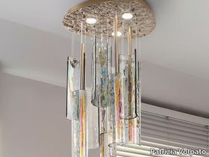 IRIDE - LED Murano glass ceiling lamp _ Patrizia Volpato