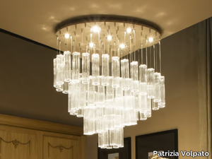 GLACE 4160 - Murano glass pendant lamp _ Patrizia Volpato