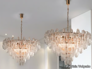 GLACE 4600 - Murano glass pendant lamp _ Patrizia Volpato