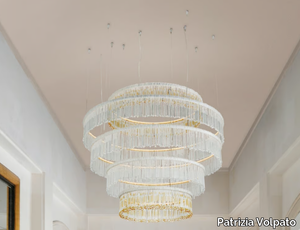 VENEZIA 4827 - Pendant lamp with crystals _ Patrizia Volpato