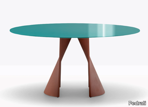 ANEMOS - Round cement living room table _ Pedrali