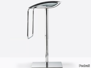 AROD 570 - Stainless steel stool height-adjustable _ Pedrali