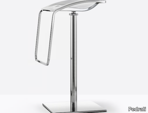 AROD 560 - High stainless steel stool with footrest _ Pedrali