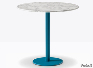 BLUME - Round steel table _ Pedrali