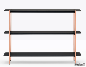 BLUME SYSTEM 129x32 - Open Fenix-NTM® bookcase _ Pedrali