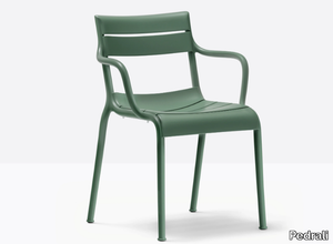 SOUVENIR 555 - Polypropylene garden chair with armrests _ Pedrali