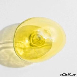 Bubble Large Coat hook L5.1inch - Transparent Yellow