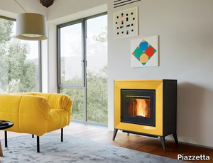 LINE - Pellet stove _ Piazzetta