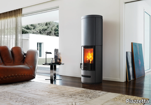 E 929 DH - Wood-burning stove _ Piazzetta