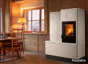 E228 K - Multi-fuel faïence stove Class A+ _ Piazzetta