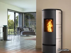 P 930 K - Pellet steel stove Class A+ _ Piazzetta