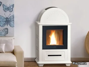 STUBOTTO C - Pellet steel stove Class A+ _ Piazzetta