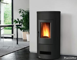 P130 T - Pellet steel stove with WiFi Class A+ _ Piazzetta