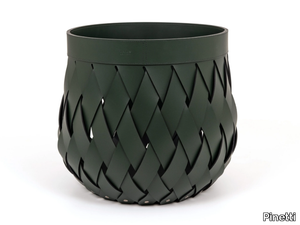 CANARIA - Regenerated leather basket _ Pinetti