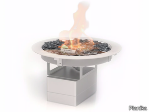 GALIO FIRE PIT INSERT - Gas outdoor built-in fireplace _ Planika