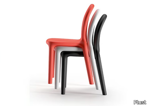 CHLOÈ - Plastic chair _ Plust