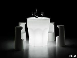 CUBALIBRE - Round with light high table _ Plust