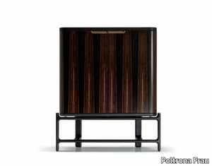 DUO - Walnut highboard _ Poltrona Frau