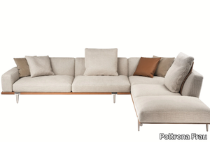 LET IT BE - Sectional fabric sofa _ Poltrona Frau