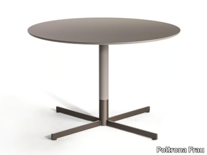 BOB BISTROT - Round Fenix-NTM® coffee table _ Poltrona Frau