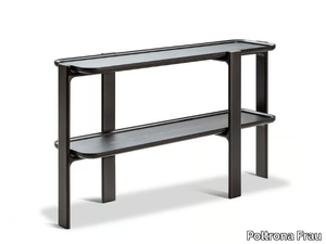 DUO - Ash console table _ Poltrona Frau