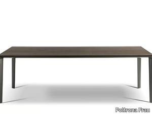 HOMEY - Rectangular wooden table _ Poltrona Frau