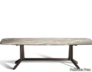 OTHELLO - Rectangular marble living room table _ Poltrona Frau