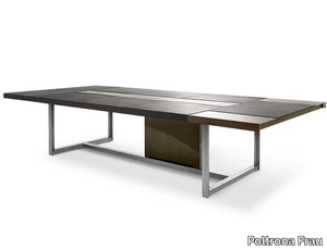 JOBS - Rectangular meeting table _ Poltrona Frau