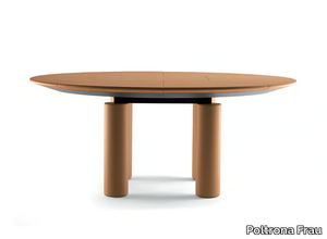 C.E.O. CUBE MEETING - Round meeting table _ Poltrona Frau