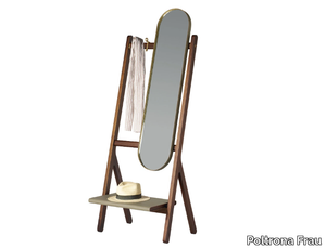 REN - Freestanding oval mirror _ Poltrona Frau