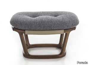 AMARANTHA - Upholstered footstool _ Porada